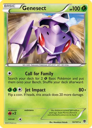 Genesect (10/101) [Noir et blanc : explosion de plasma] 