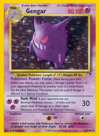 Gengar 11/110 - [Legendary Collection] Holofoil
