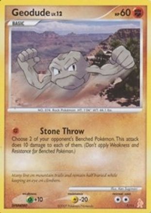 Geodude (1/11) [Diamond & Pearl: Trainer Kit - Lucario]