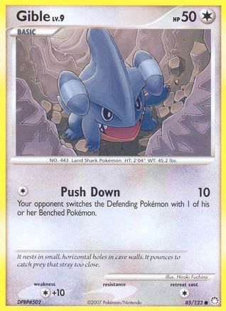 Gible 85/123 - [Mysterious Treasures]