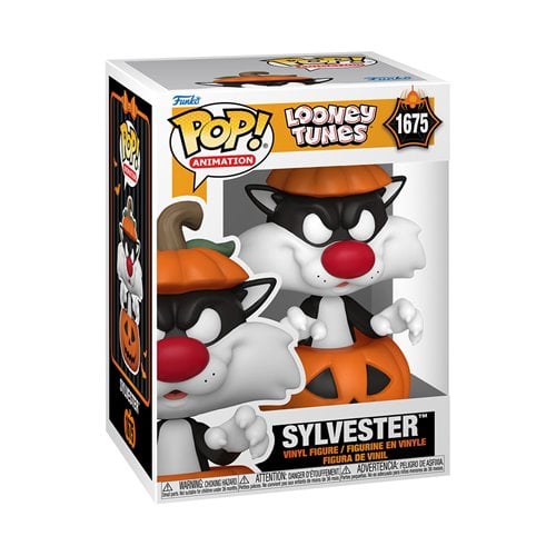 Looney Tunes Halloween Sylvester (Pumpkin) Funko Pop! Vinyl Figure