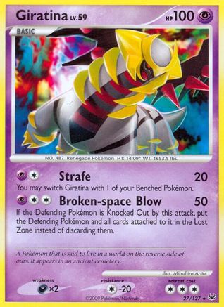 Giratina (27)/127 - [Platinum]