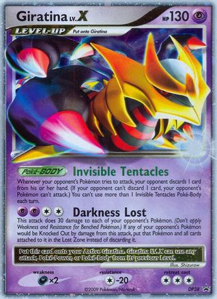 Giratina LV.X (DP38) [Diamant et Perle : Promos Black Star] 