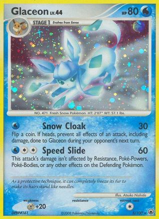 Glaceon (5/100) [Diamant &amp; Perle : Majestic Dawn] 