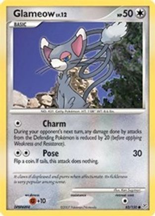 Glameow (83/130) [Diamant et perle : ensemble de base] 