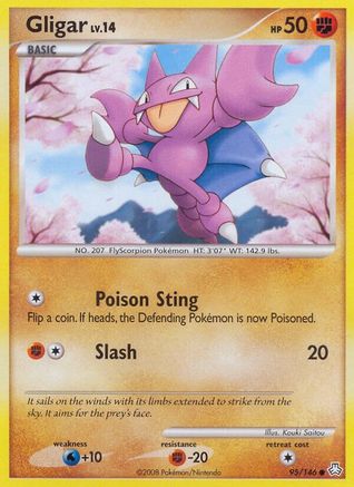 Gligar (95/146) [Diamant &amp; Perle : Légendes Éveillées] 