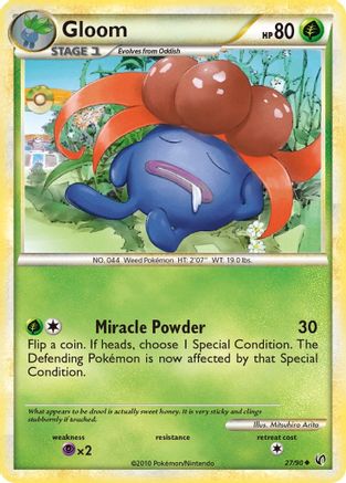 Gloom (27/90) [HeartGold &amp; SoulSilver : Inébranlable] 