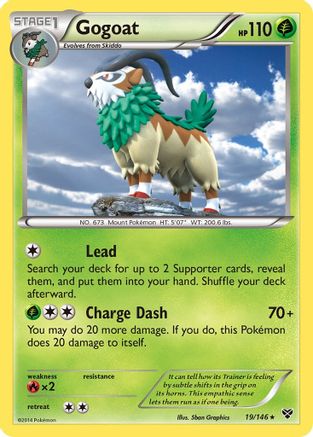 Gogoat (19/146) [XY : Ensemble de base] 