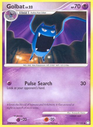 Golbat/123 - [Mysterious Treasures]