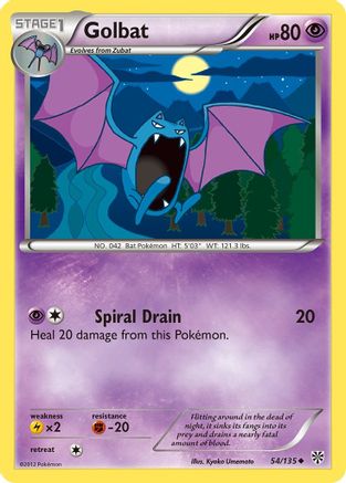 Golbat (54/135) [Noir et blanc : Tempête de plasma] 