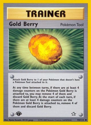 Gold Berry 93/111 - [Neo Genesis] 1st Edition