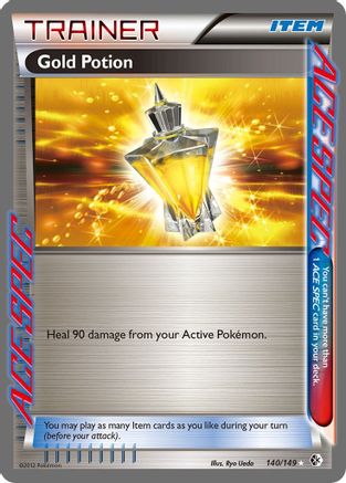 Gold Potion/149 - [Boundaries Crossed] Holofoil