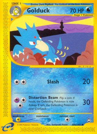 Golduck (50a/147) [Aquapolis] 