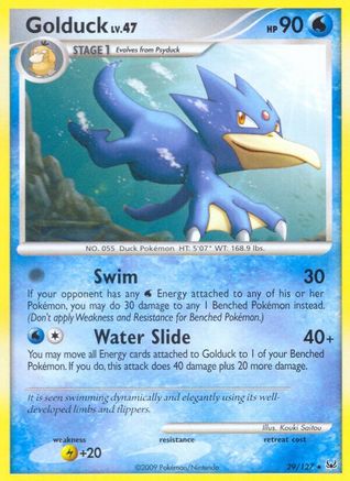 Golduck (29/127) [Platine : Ensemble de base] 