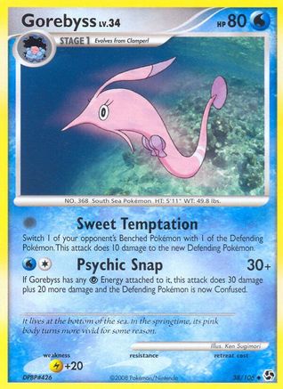 Gorebyss (38/106) [Diamant &amp; Perle : Grandes Rencontres] 