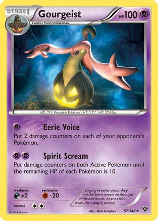 Gourgeist (57/146) [XY : Ensemble de base] 