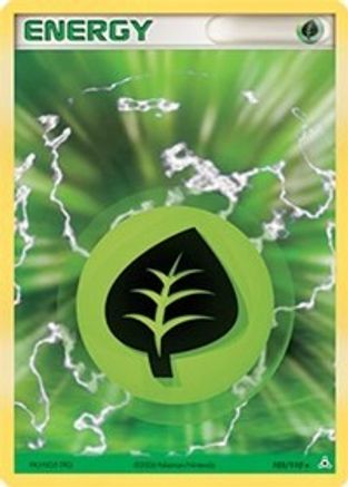 Grass Energy (105/110) [EX: Holon Phantoms]