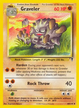 Graveler 44/110 - [Legendary Collection]