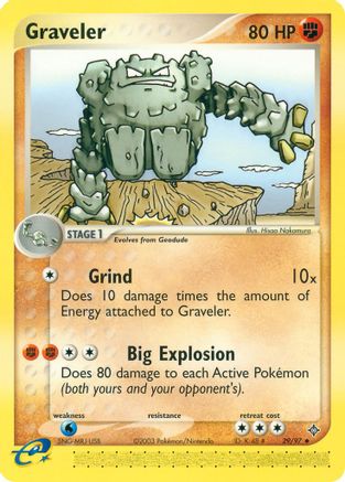 Graveler (29/97) [EX : Dragon] 