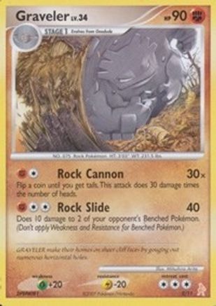 Graveler - [DP Trainer Kit Manaphy & Lucario]