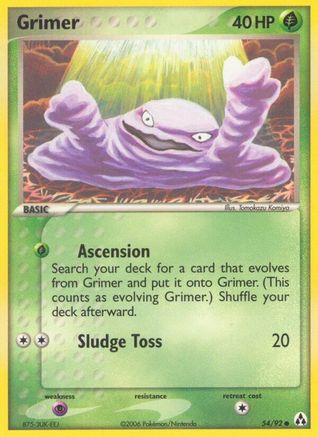 Grimer (54/92) [EX : Créateur de légendes] 