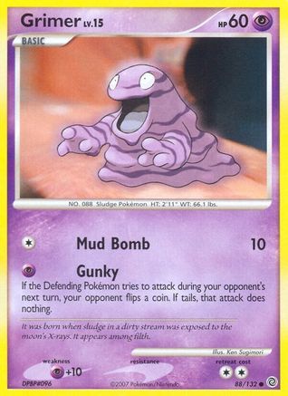 Grimer (88/132) [Diamant et Perle : Merveilles secrètes] 