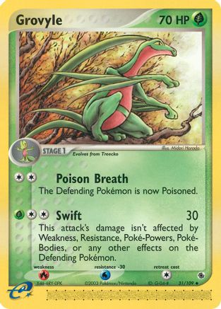 Grovyle (31/109) [EX : Rubis et Saphir] 