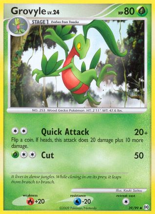 Grovyle (39/99) [Platine : Arceus] 