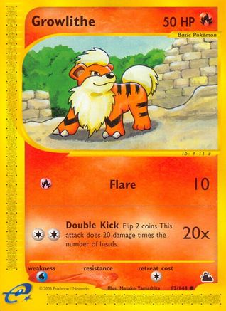 Growlithe (62/144) [Skyridge] 