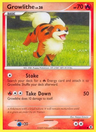 Growlithe 63/111 - [Rising Rivals]