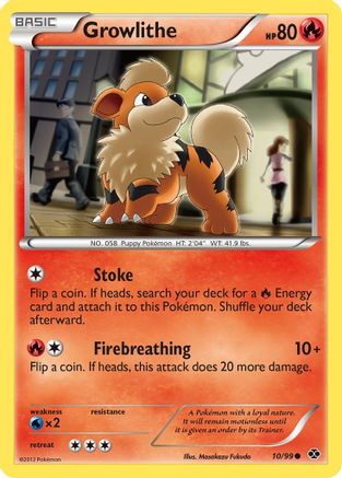 Growlithe (10/99) [Noir et blanc : prochains destins] 