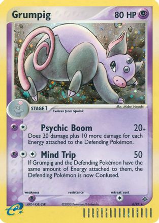 Grumpig/97 - [Dragon] Holofoil