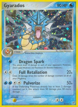 Gyarados/107 - [Deoxys] Holofoil