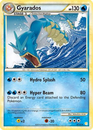 Léviator (4/123) [HeartGold &amp; SoulSilver : Ensemble de base] 
