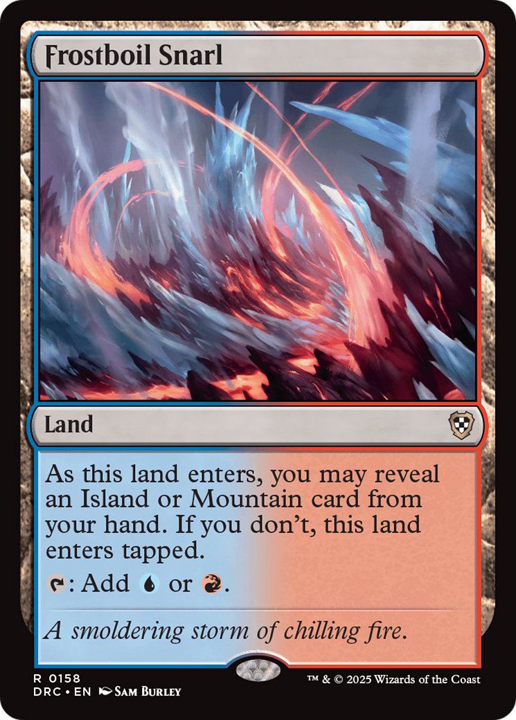 Frostboil Snarl (DRC-158) - [Commander: Aetherdrift]