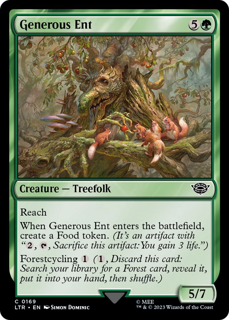 Generous Ent (LTR-169) - [The Lord of the Rings: Tales of Middle-earth]