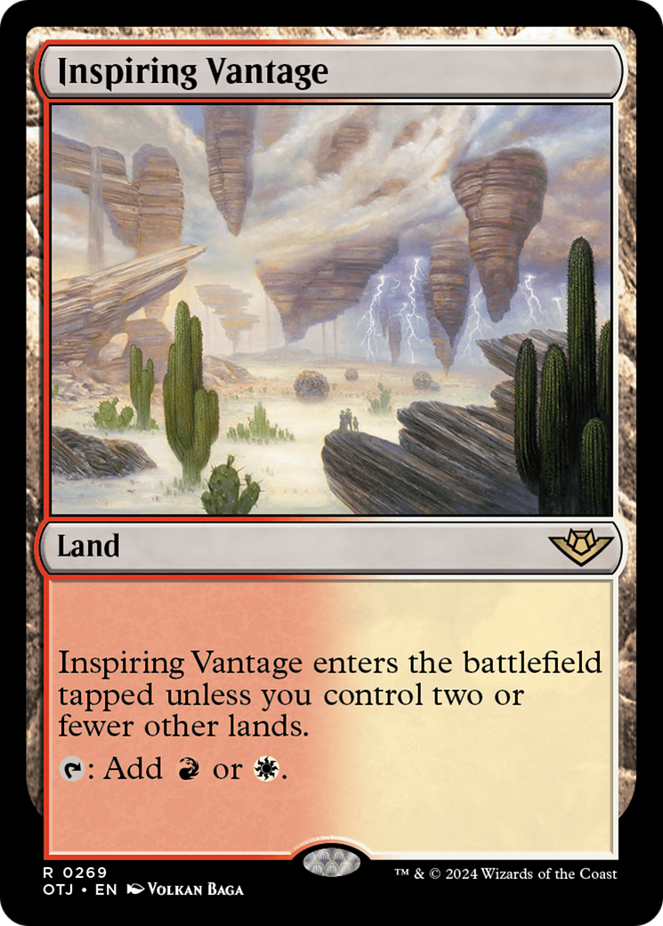 Inspiring Vantage (OTJ-269) - [Outlaws of Thunder Junction]