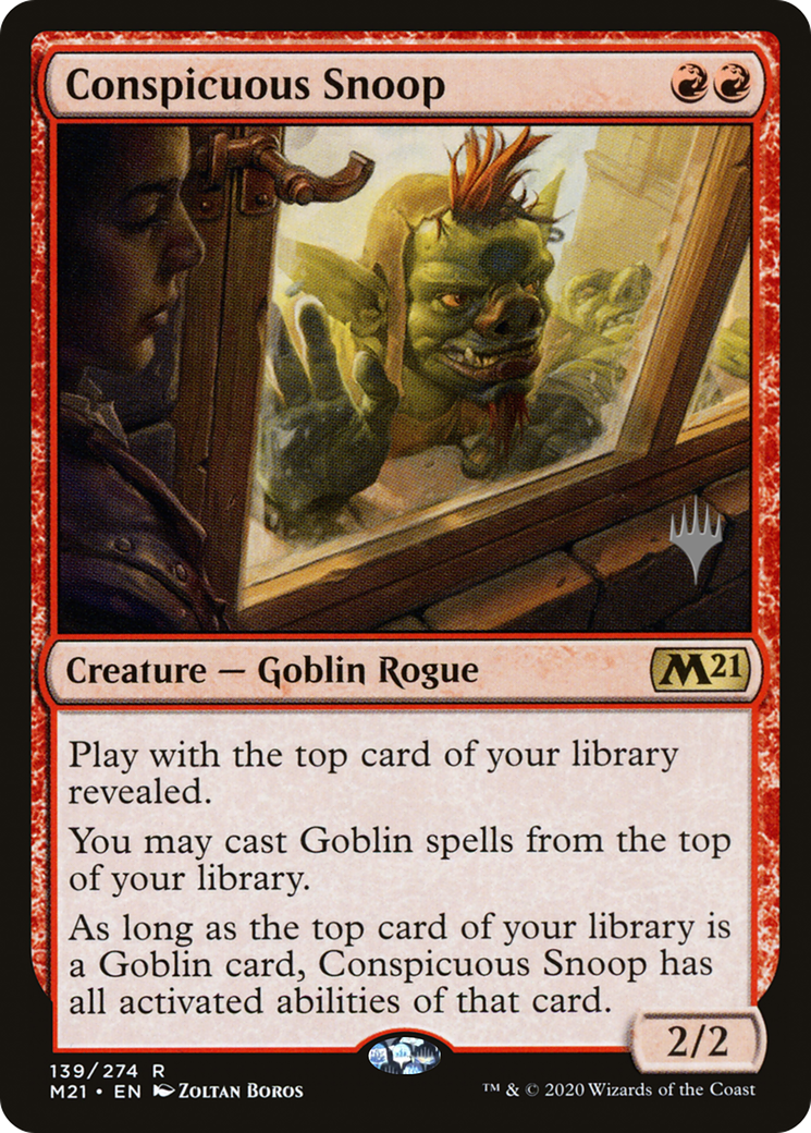 Conspicuous Snoop (PPM21-139) - [Core Set 2021 Promos] Foil