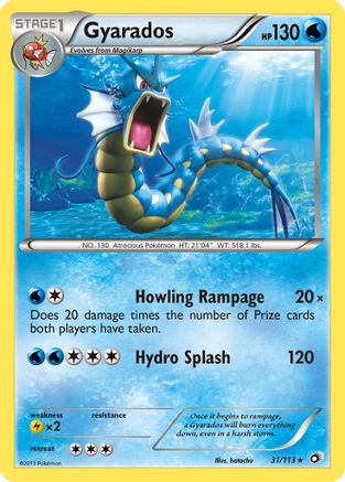 Gyarados (31/113) [Black & White: Legendary Treasures]