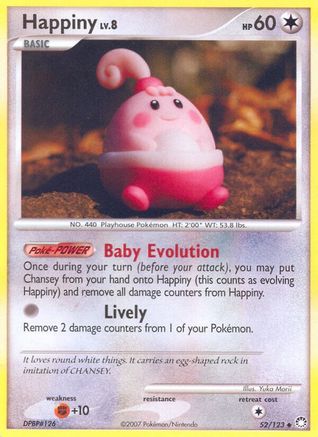 Happiny (52/123) [Diamant &amp; Perle : Trésors mystérieux] 