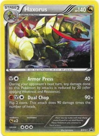 Haxorus (BW57) [Noir et blanc : promotions Black Star] 