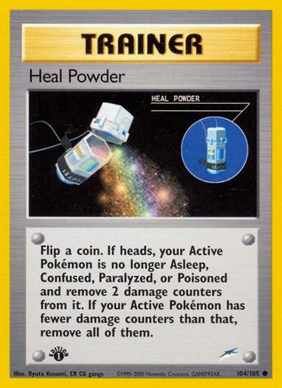 Heal Powder 104/105 - [Neo Destiny] 1st Edition