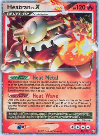 Heatran LV.X/100 - [Stormfront] Holofoil