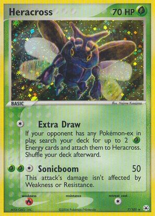 Heracross (7/101) [EX : Légendes cachées] 