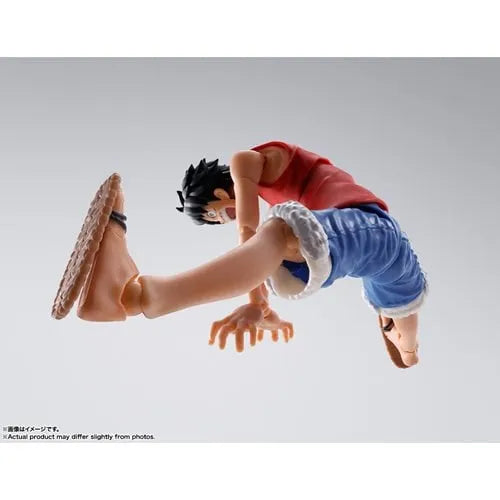 Figurine articulée SHFiguarts Monkey D. Luffy Romance Dawn One Piece