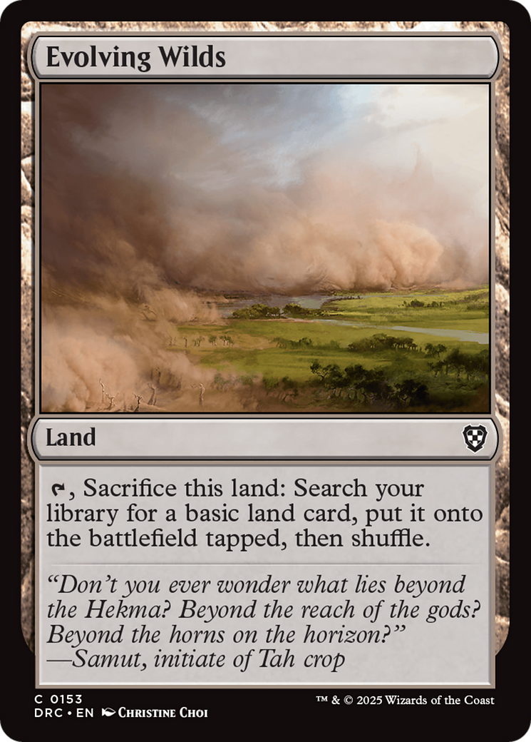 Evolving Wilds (DRC-153) - [Commander: Aetherdrift]