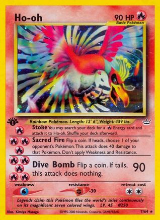 Ho-oh (7/64) [Neo Révélation Illimité] 