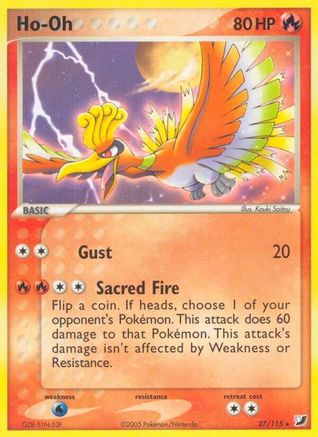 Ho-Oh 27/115 - [Unseen Forces]