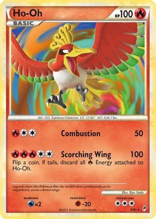 Ho-Oh (9/95) [HeartGold &amp; SoulSilver : Appel des Légendes] 