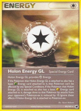 Holon Energy GL (85/101) (estampillé) [EX : Dragon Frontiers] 
